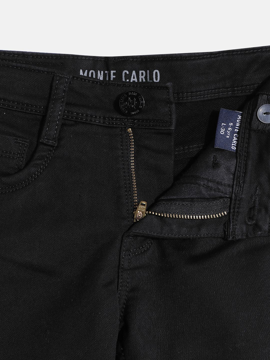 Monte Carlo Boys Slim Fit Stretchable Jeans