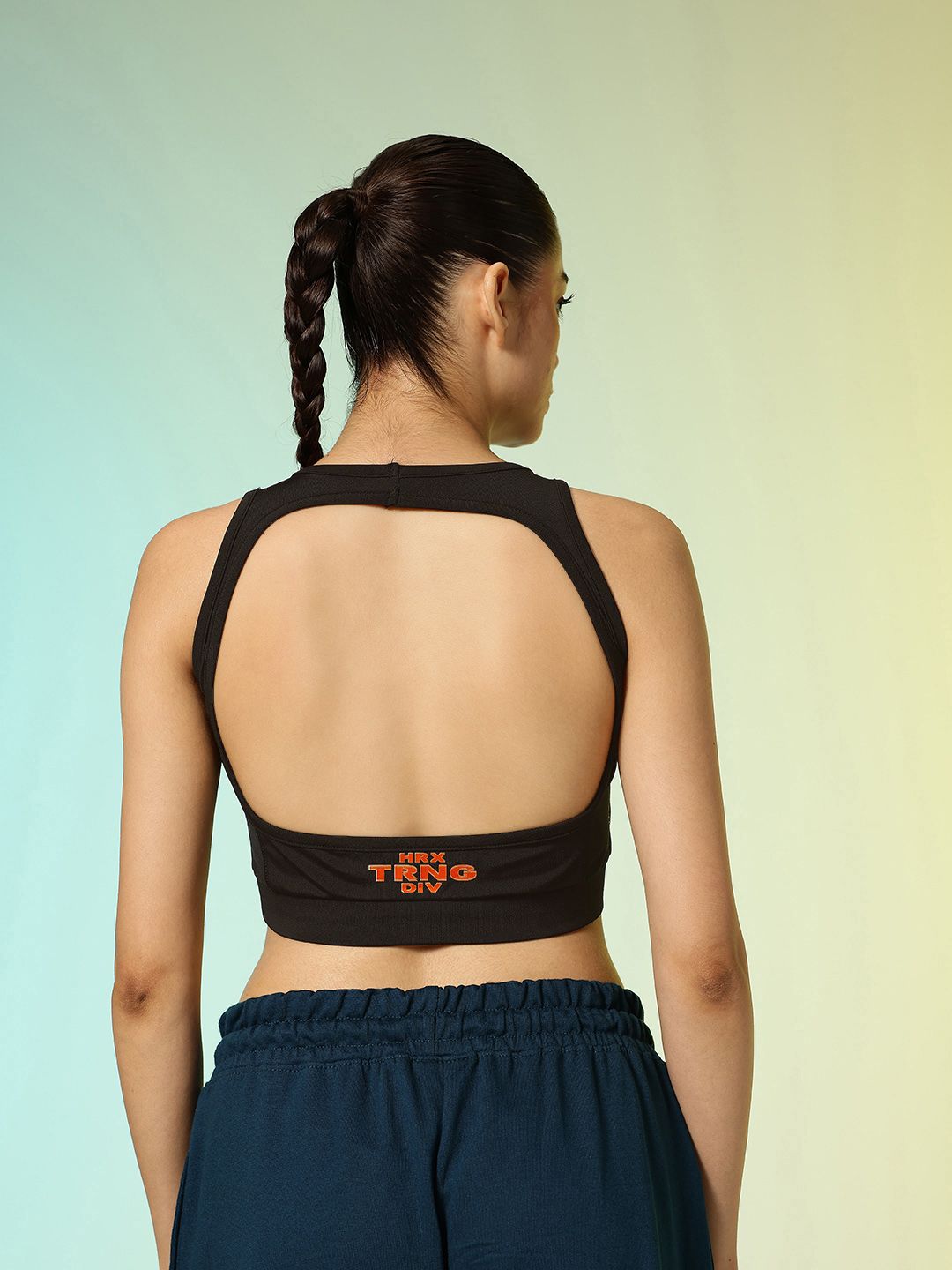 HRX by Hrithik Roshan Full Coverage Rapid-Dry Padded Training Bra