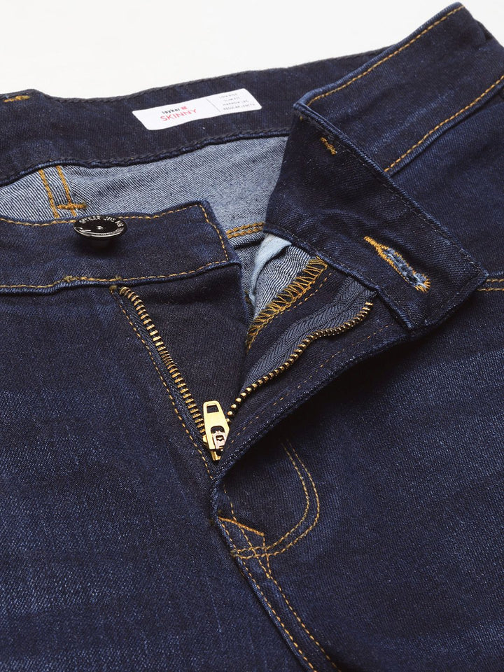 SPYKAR Men Skinny Fit Low-Rise Light Fade Stretchable Jeans