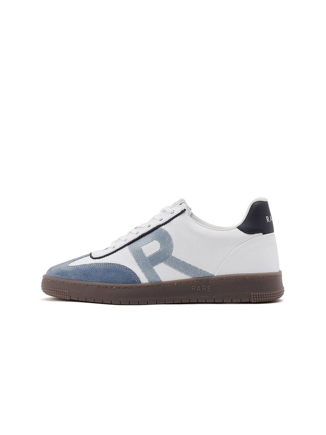 RARE RABBIT Men Printed Leather Sneakers