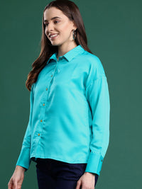 DressBerry Satin Finish Party Shirt