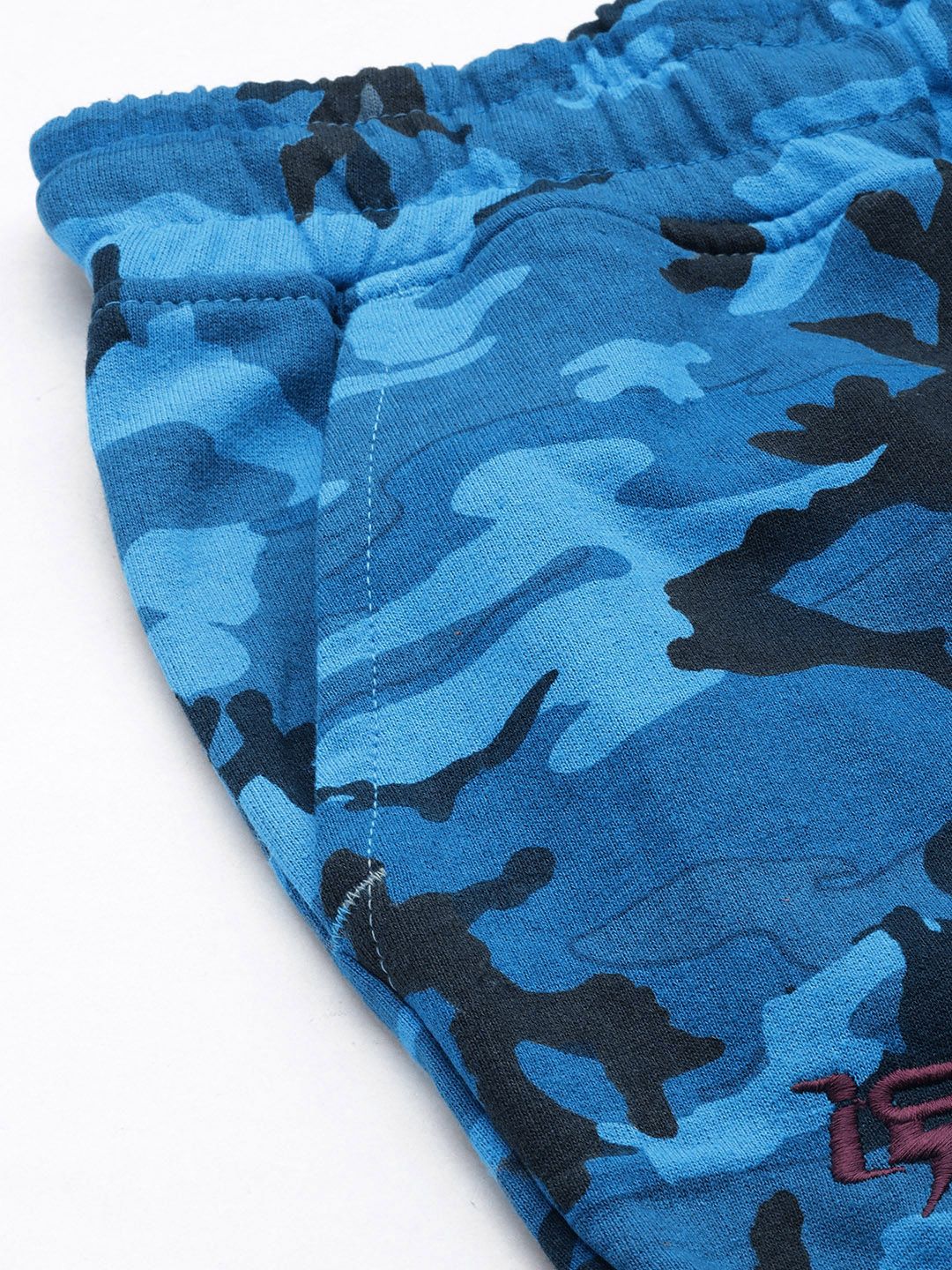 The Indian Garage Co Men Camouflage Printed Joggers