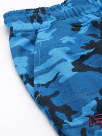 The Indian Garage Co Men Camouflage Printed Joggers