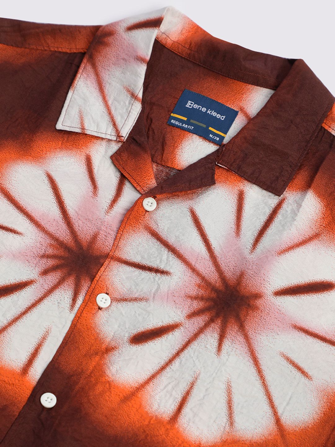 Bene Kleed Men Tie & Dye Casual Shirt