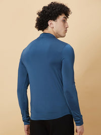 Being Human Men Henley Neck Pockets T-shirt