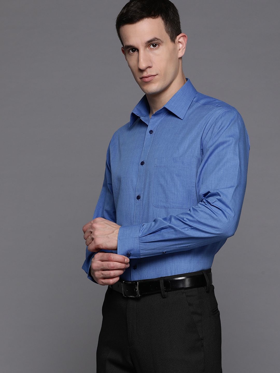 Raymond Slim Fit Pure Cotton Formal Shirt
