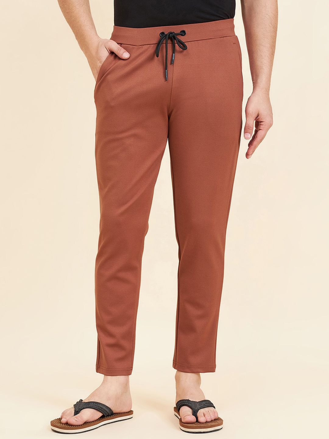 Sweet Dreams Men Mid-Rise Track Pants