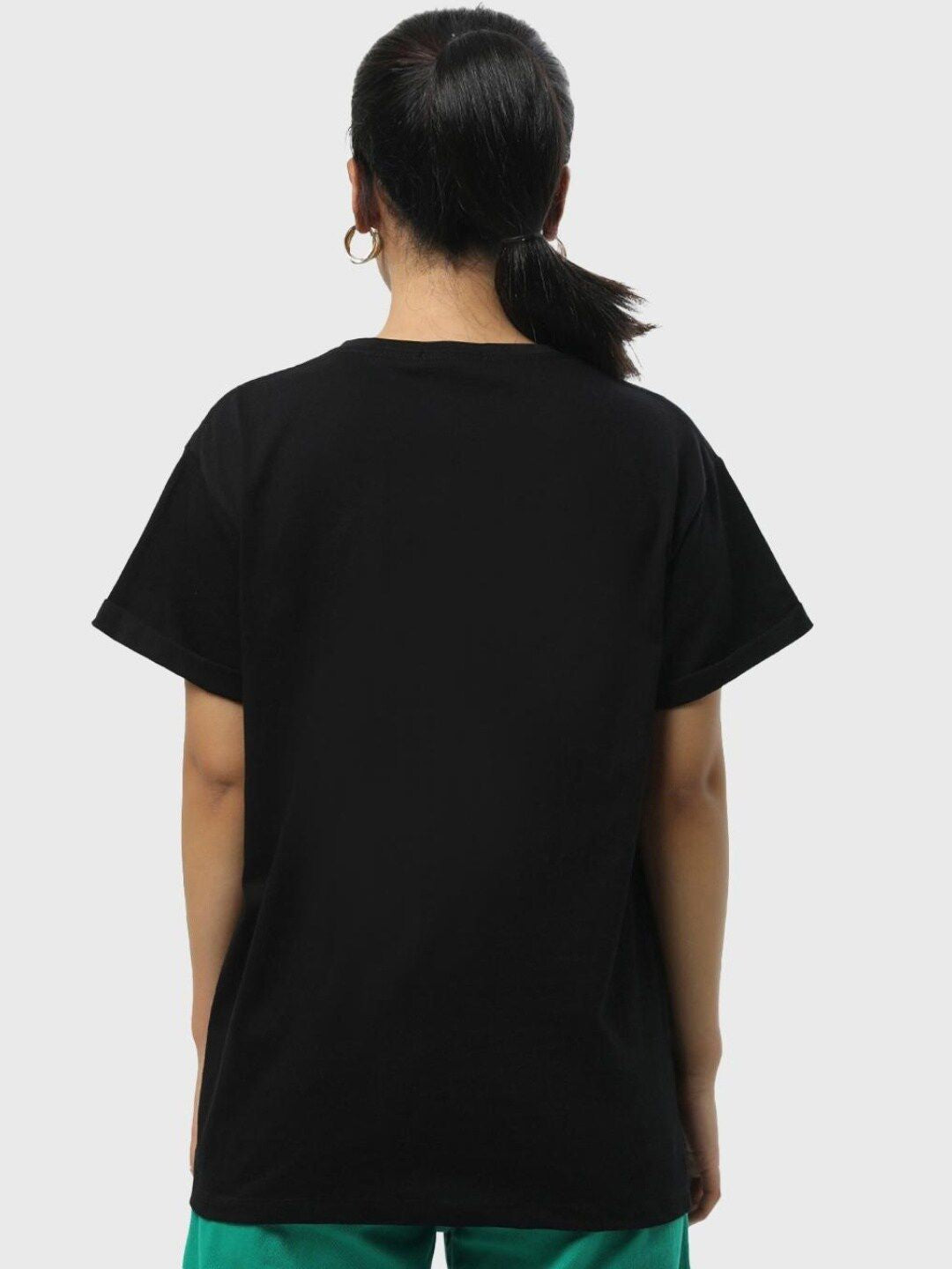 Bewakoof Women Vibes Graphic Printed Boyfriend T-shirt