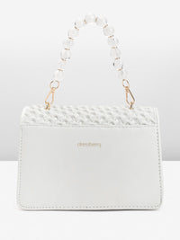 DressBerry Textured Structured Satchel