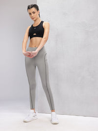 HRX by Hrithik Roshan Women Typography Printed Rapid-Dry Running Tights