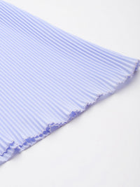 DressBerry Women Accordion Pleats Flared Palazzos
