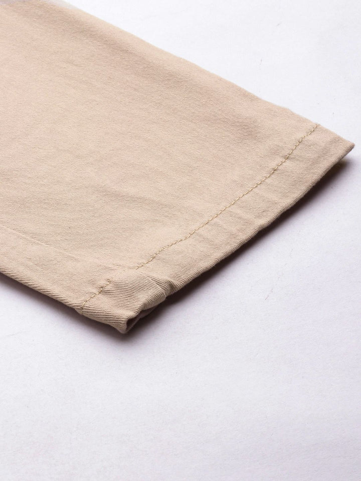 The Indian Garage Co Men Slim Fit Chinos Trousers