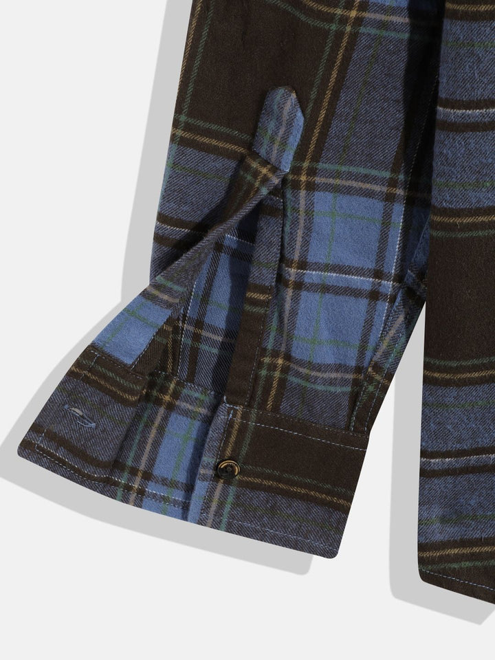 Monte Carlo Boys Checked Casual Smart Fit Shirt
