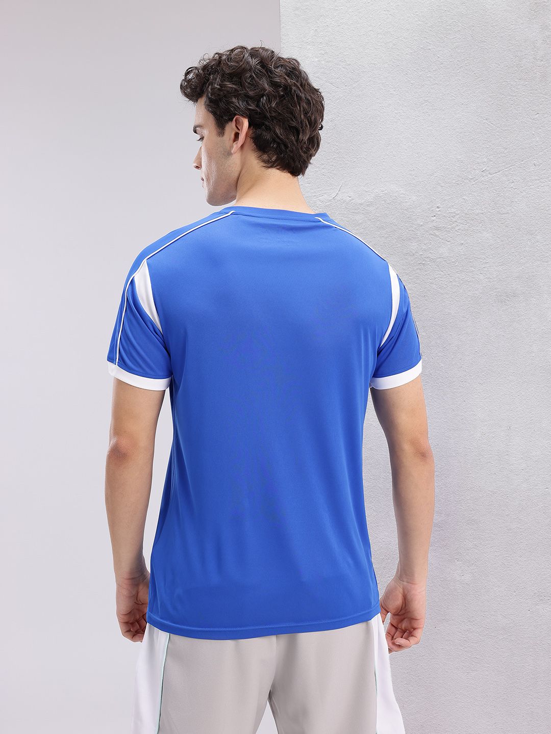HRX by Hrithik Roshan Brand Logo Print Rapid-Dry Football T-shirt