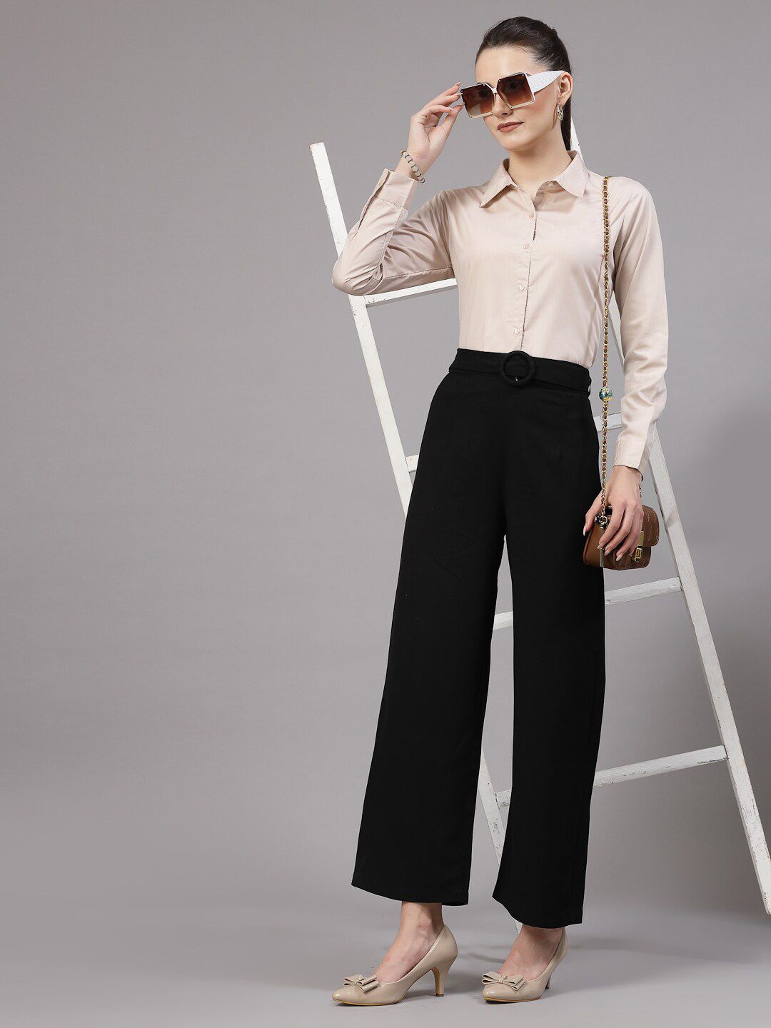 Style Quotient Smart Regular Fit Opaque Formal Shirt