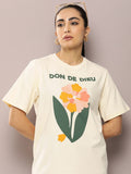 DILLINGER Graphic Printed Oversized Pure Cotton T-shirt