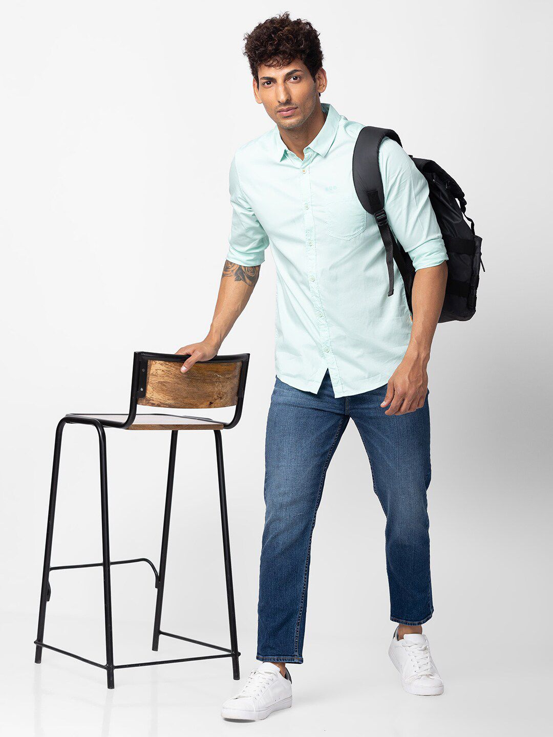 SPYKAR Men Slim Fit Casual Shirt