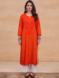 House of Chikankari Women Embroidered Chikankari Kurta