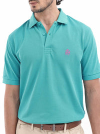 RARE RABBIT Men Paret-Bright Regular Fit Polo Collar T-Shirt