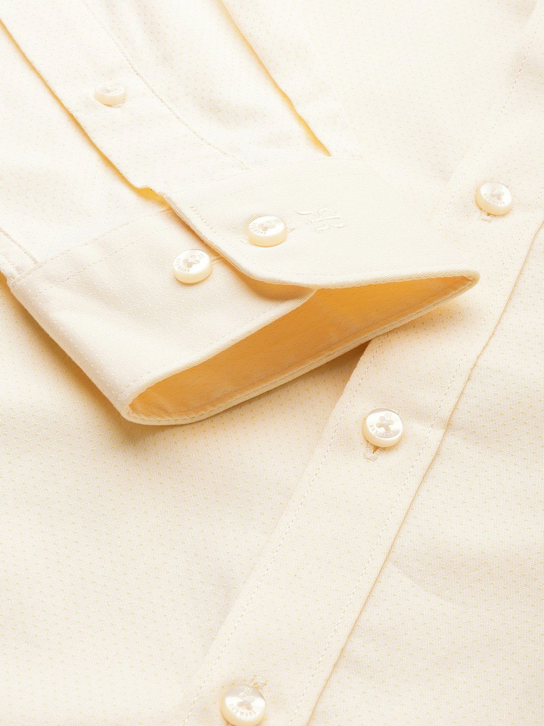 Raymond Textured Slim Fit Pure Cotton Formal Shirt