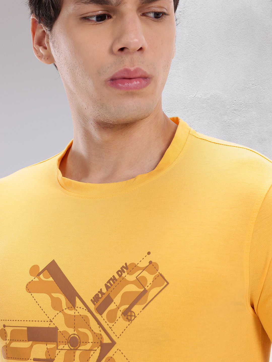 HRX by Hrithik Roshan Brand Logo Print Lifestyle T-shirt
