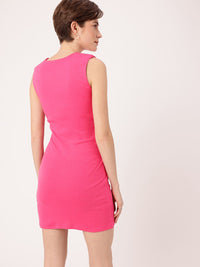 DressBerry Twisted Drama Bodycon Mini Dress