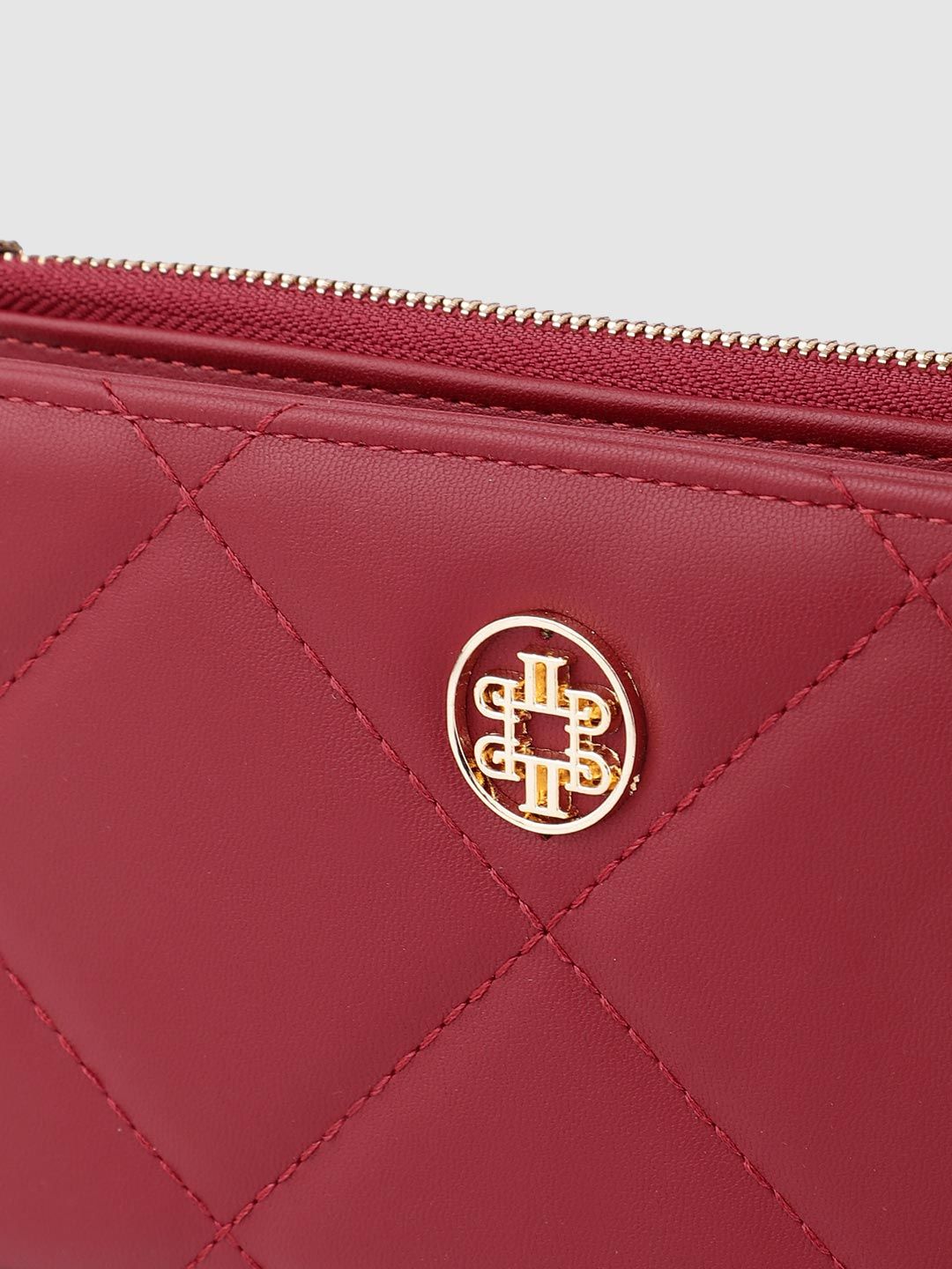 Lino Perros Women Quilted Two Fold Wallet