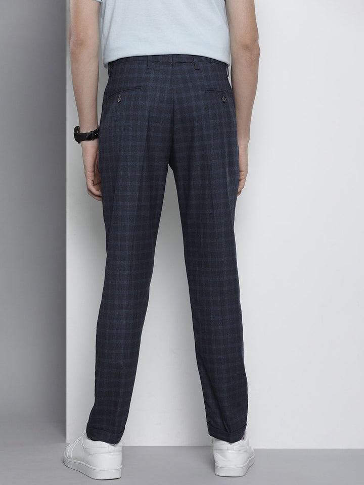 The Indian Garage Co Self Design Regular Fit Chinos Trousers