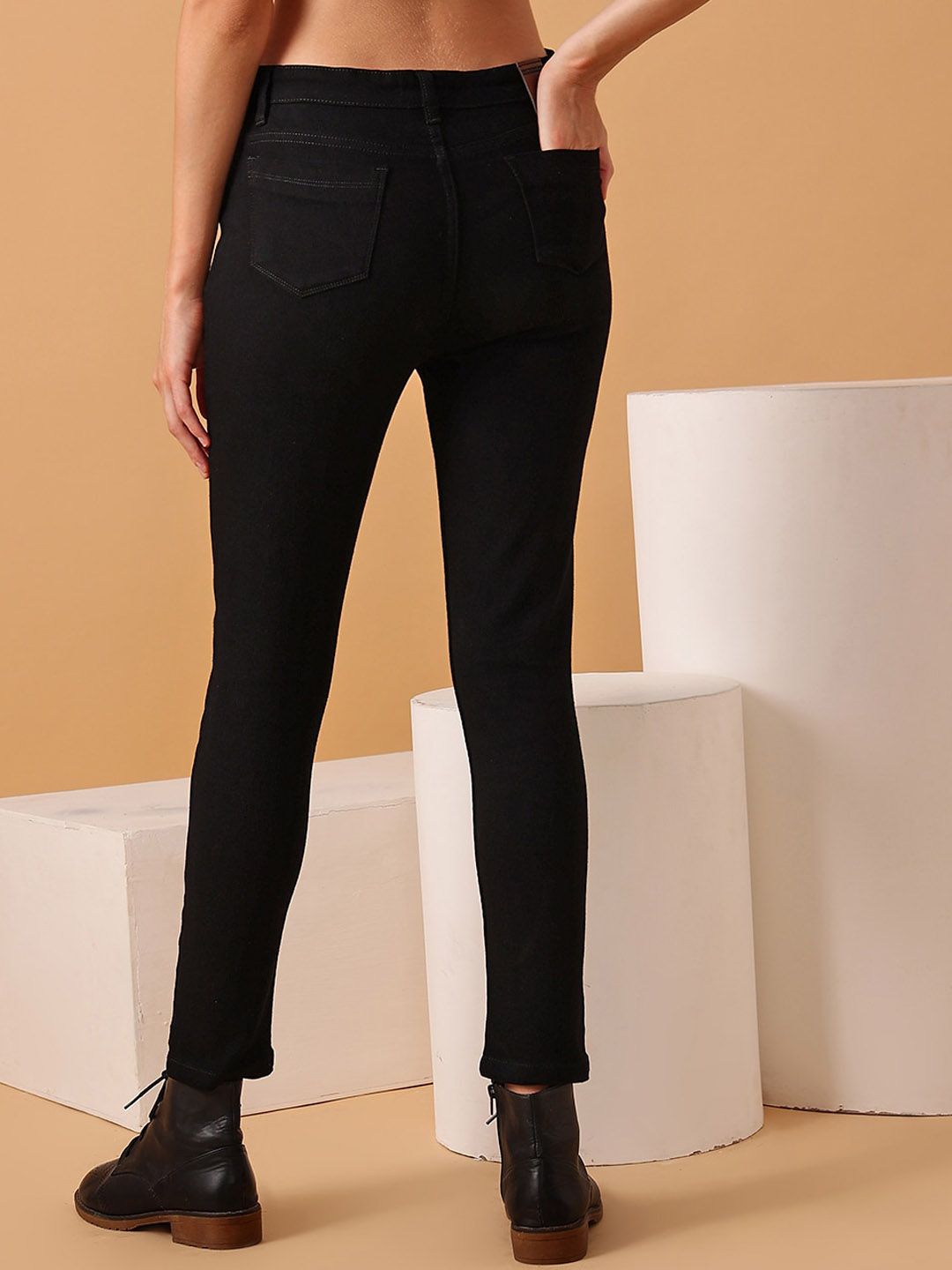 STREET 9 Women Narrow Skinny Fit Clean Look Stretchable Jeans