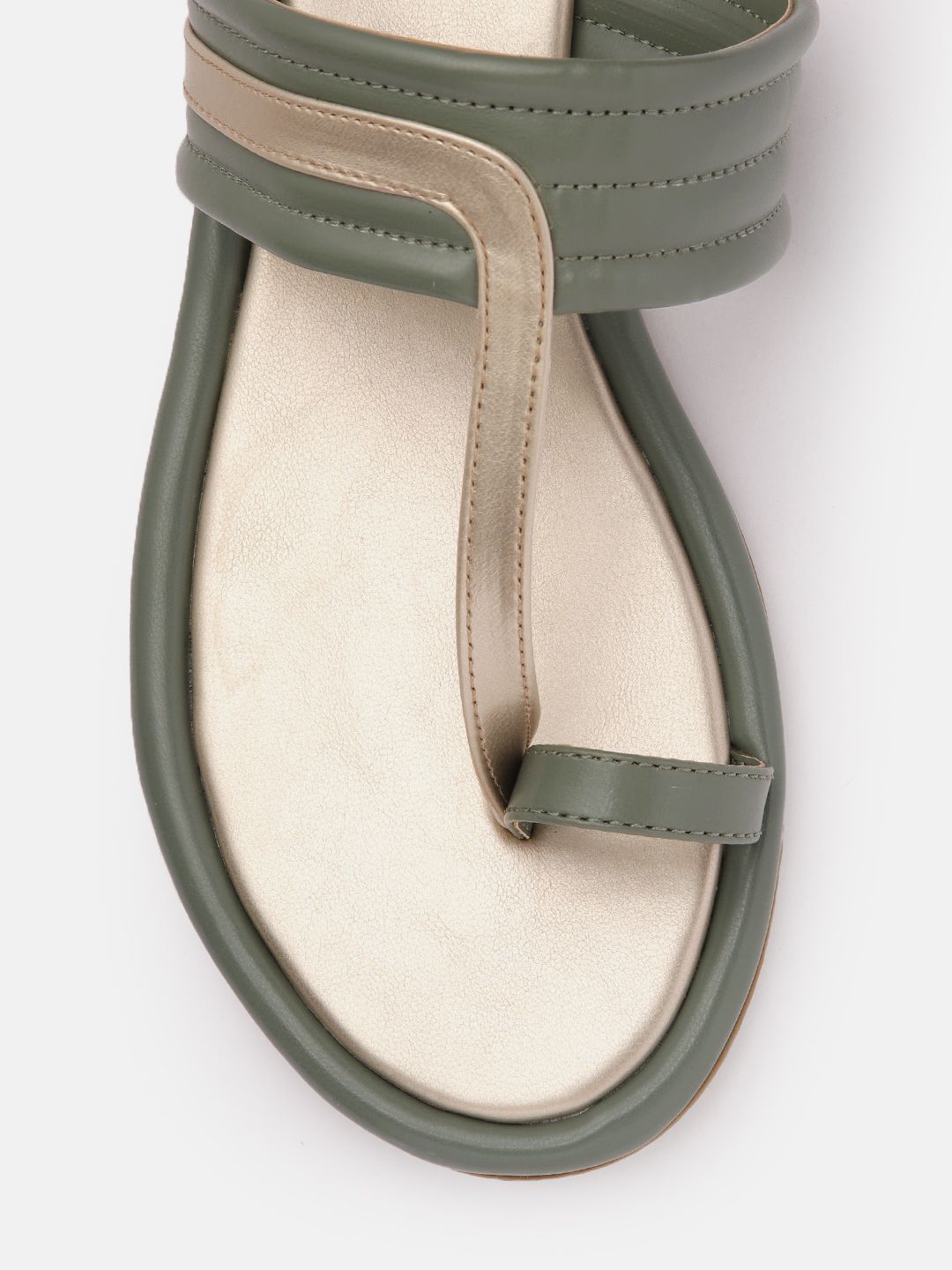 Anouk Women Colourblocked One Toe Flats