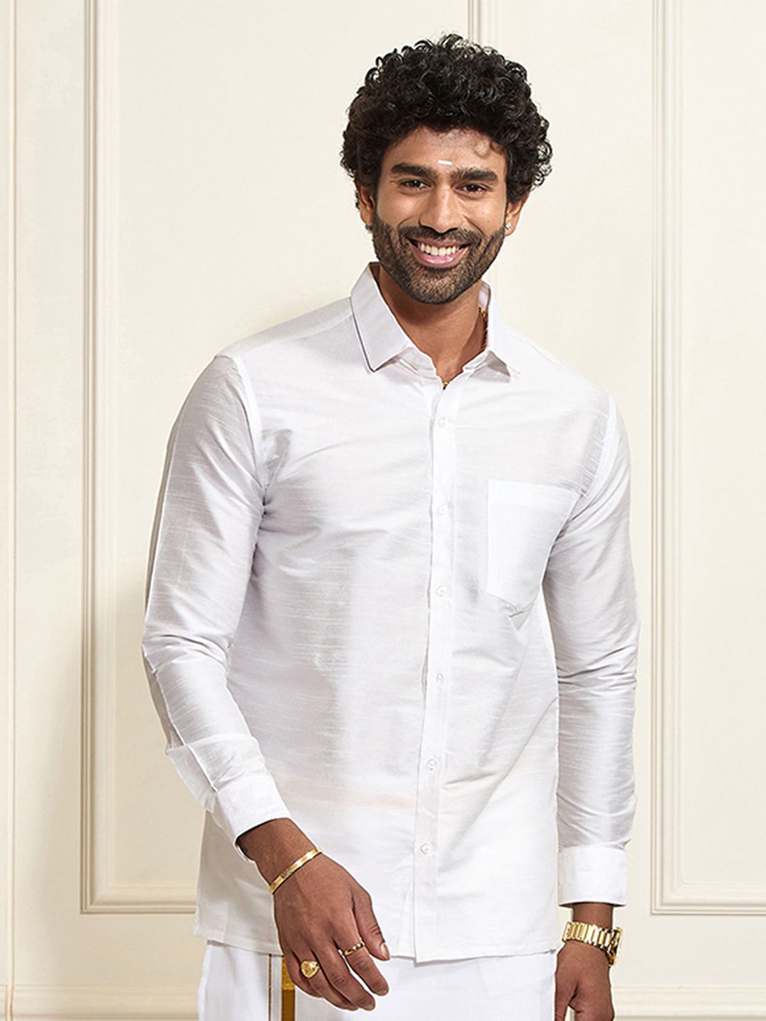 VASTRAMAY Men Premium Opaque Casual Shirt