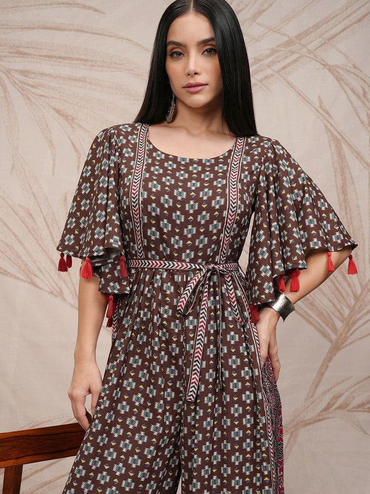 Vishudh Women Cee Printed Jumpsuit