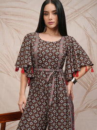 Vishudh Women Cee Printed Jumpsuit