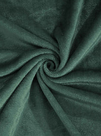 Myntra Elegant Homes Green Wool 300 TC Fitted King Bedsheet & 2 Pillow Covers-225X150 cm