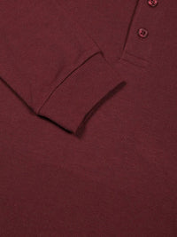 Thomas Scott Men Solid Polo Collar T-shirt