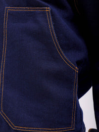 The Indian Garage Co Washed Crop Denim Jacket