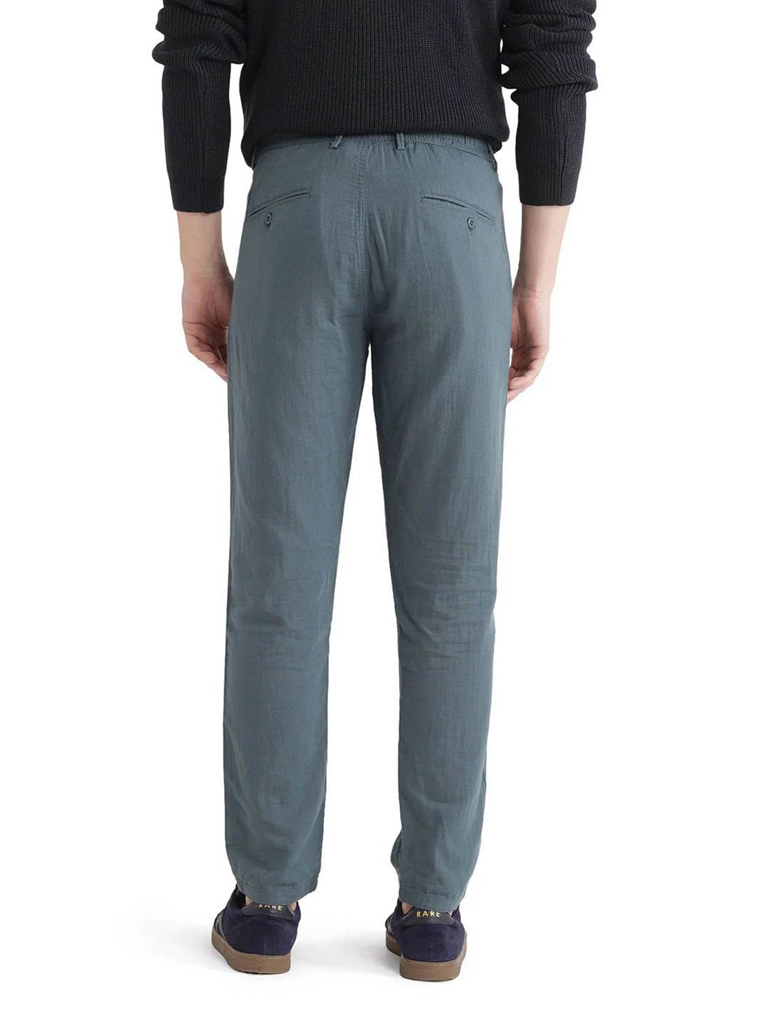 RARE RABBIT Men Tailored Regular Fit Chinos Trousers