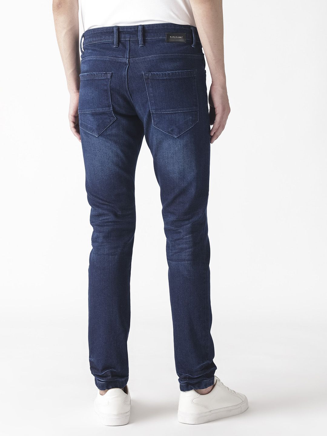 RARE RABBIT Men Movado Mid-Rise Slim Fit Jeans