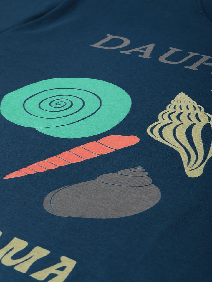 DILLINGER Graphic Printed Oversized Pure Cotton T-Shirt