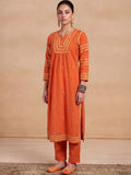 House of Chikankari Women Embroidered Thread Work Kurta