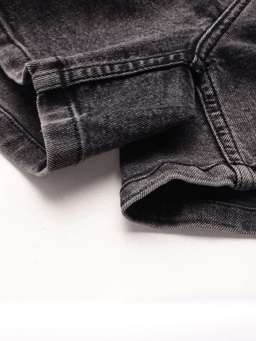DressBerry Women High-Rise Denim Shorts
