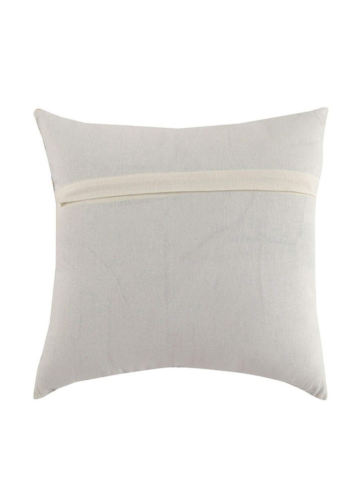 STITCHNEST Adults Blue & White Set of 5 Warli Motifs Square Cushion Covers