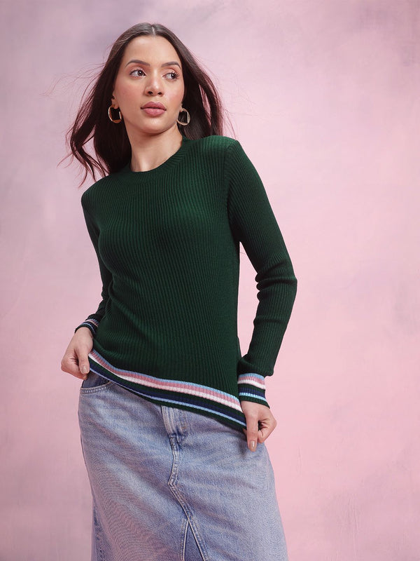 Dressberry ribbed pullover