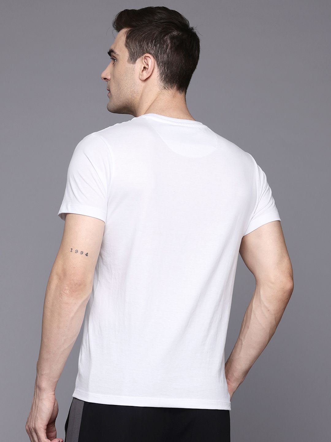 HRX by Hrithik Roshan Men Brand Logo Printed T-shirt