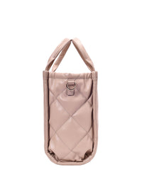 Lino Perros Quilted Structured Handheld Bag