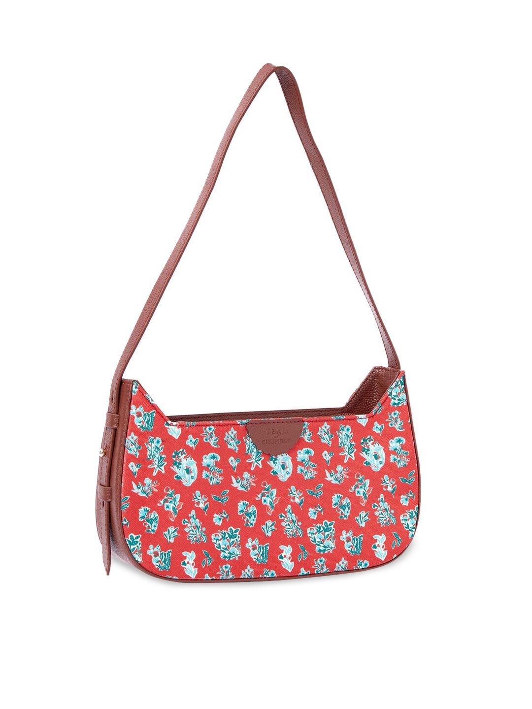 TEAL BY CHUMBAK Floral Printed Sling Bag