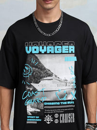 HIGHLANDER Printed Oversized Cotton T-shirt