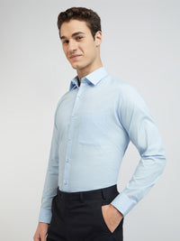 Raymond Solid Slim Fit Pure Cotton Formal Shirt