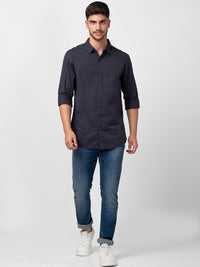 SPYKAR Men Slim Fit Low-Rise Heavy Fade Stretchable Cotton Jeans