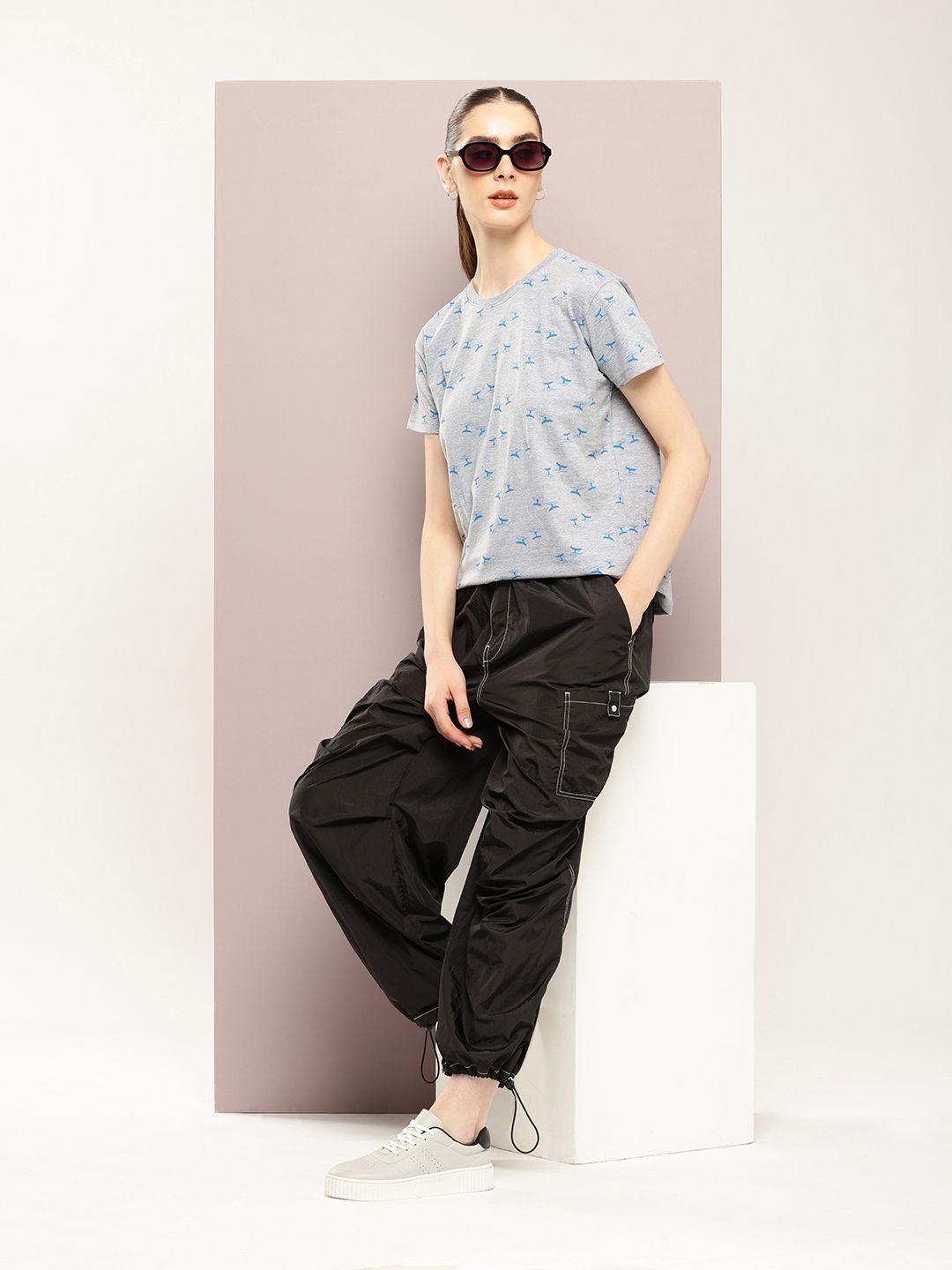 DILLINGER Printed Boxy Pure Super Combed Cotton T-shirt